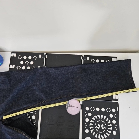 Mott & Bow Straight Leg Mid Rise Crosby Blue Denim Jeans | Men's 35 x 32 - Picture 10 of 15